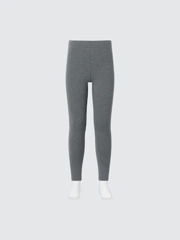 Теплые хлопковые леггинсы heattech extra warm (меланж)