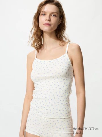 Топ с цветочным узором (pointelle camisole)