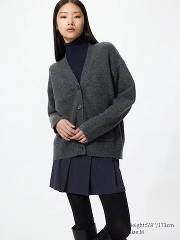 Кардиган soufflé yarn с длинным кроем- Заказать в России