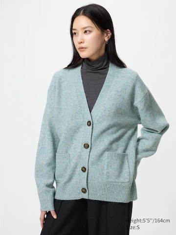 Кардиган soufflé yarn с длинным кроем
