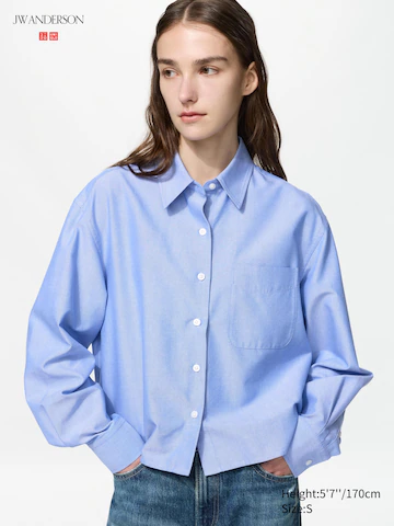 Рубашка oxford boxy