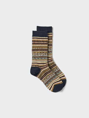 Носки heattech (fair isle)