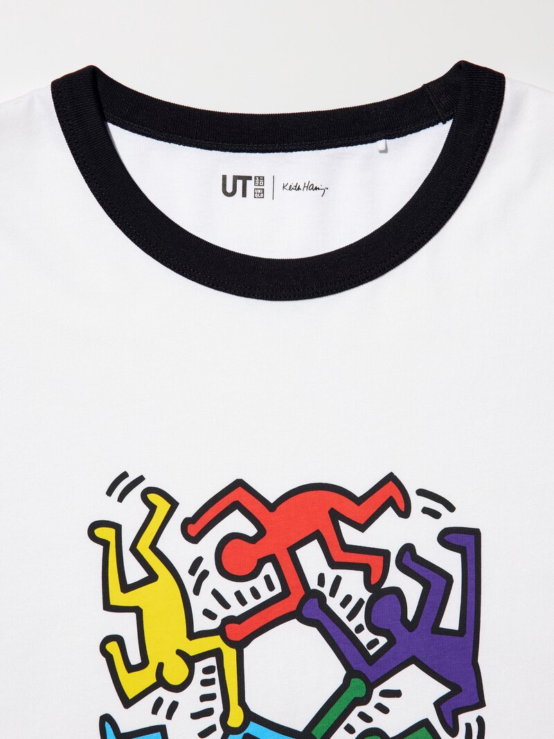 Футболка с графикой ny pop art ut (keith haring)
