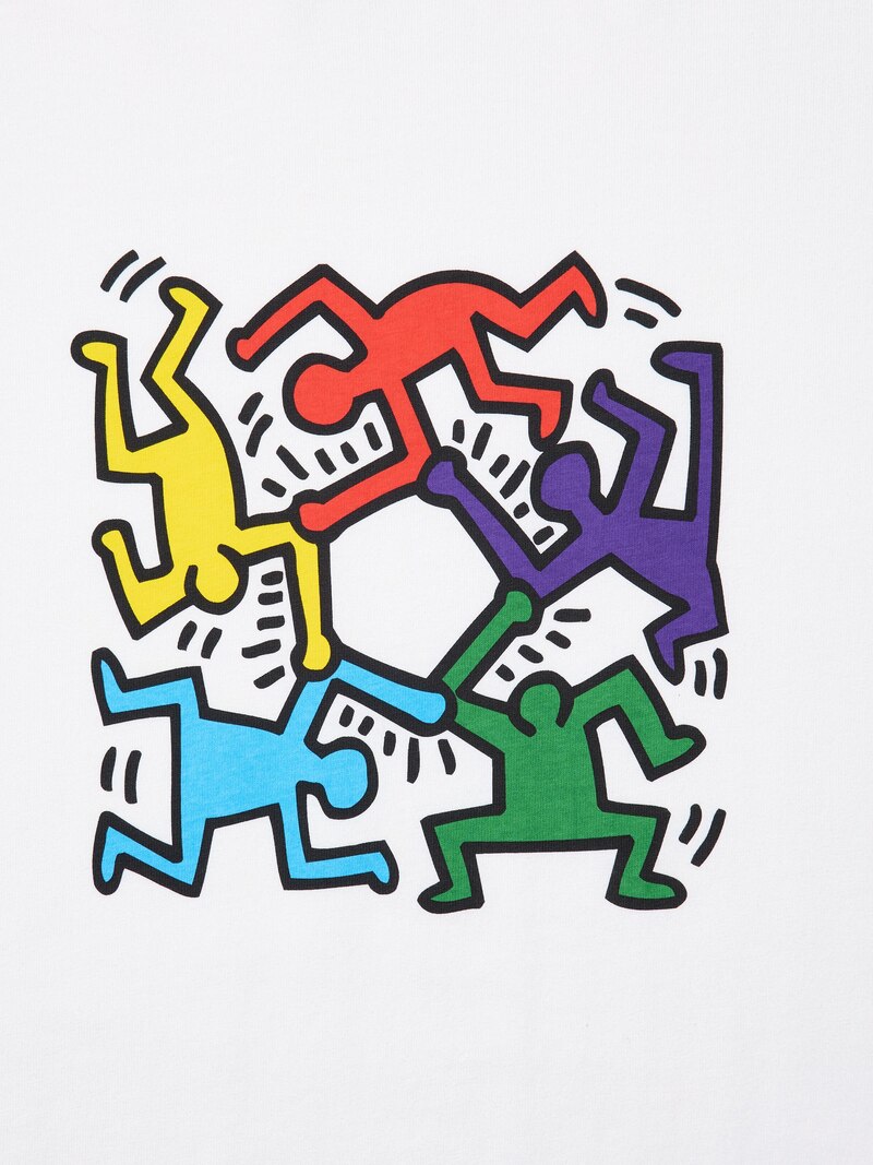 Футболка с графикой ny pop art ut (keith haring)