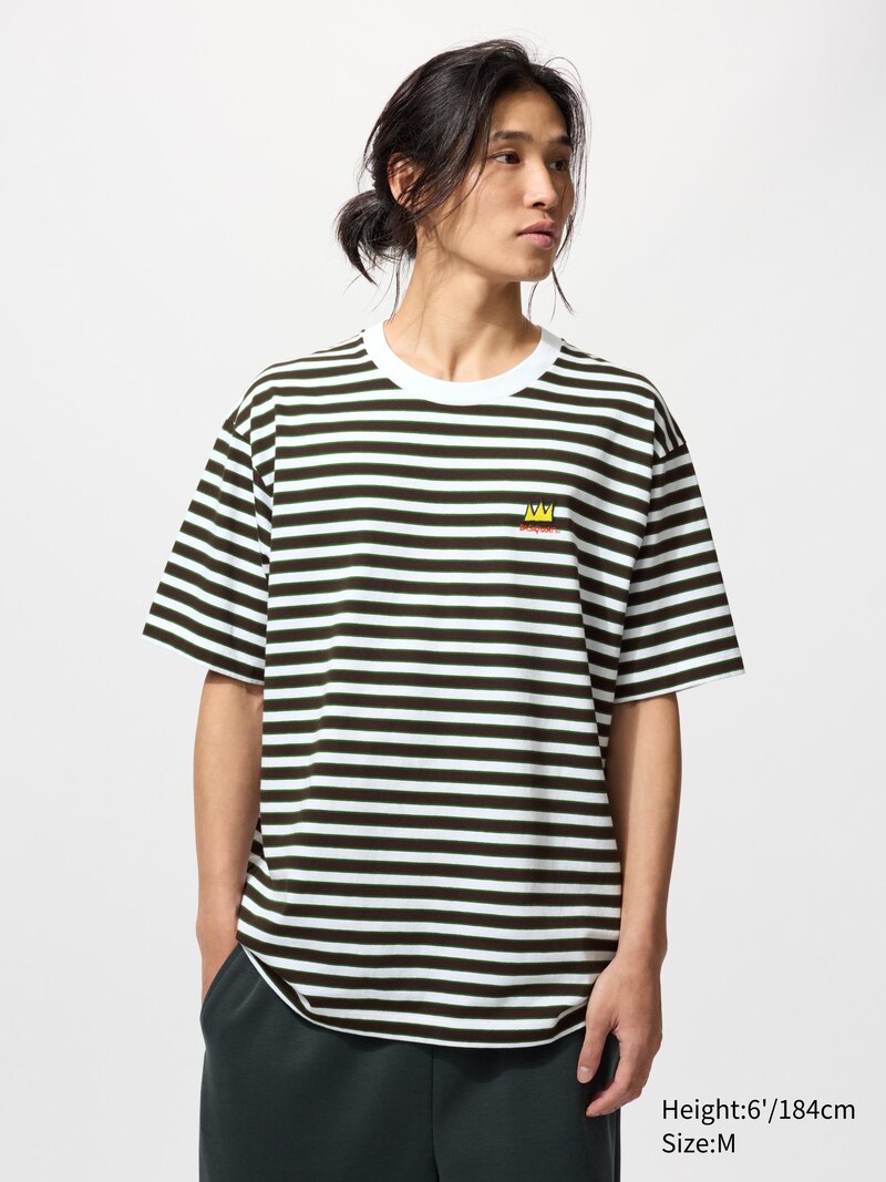 Футболка с графическим принтом ny pop art (jean-michel basquiat)