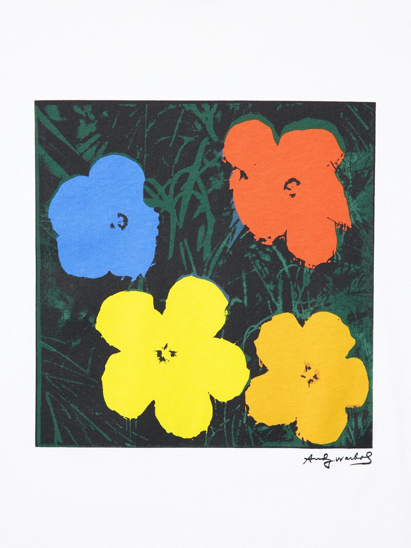 Футболка с графическим принтом ny pop art (andy warhol)