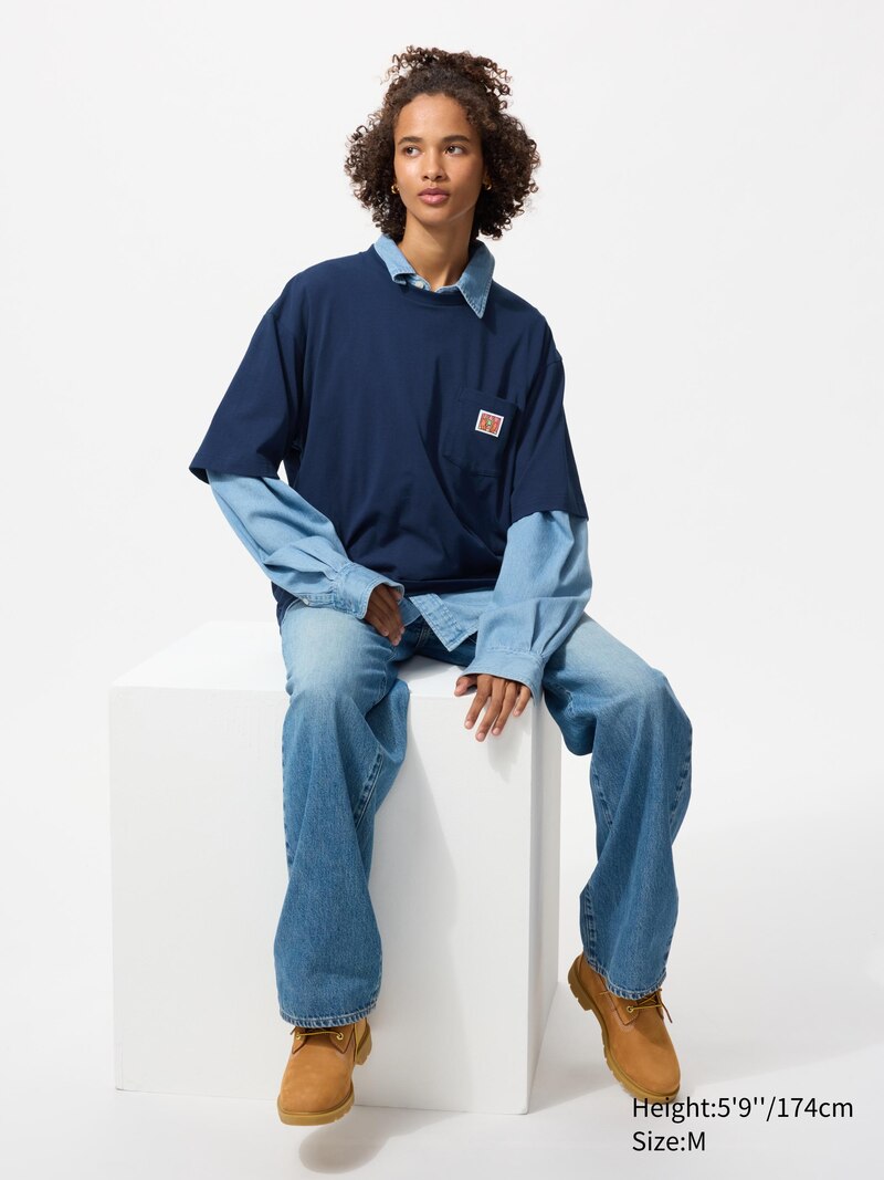 Футболка с графическим принтом ny pop art (keith haring)