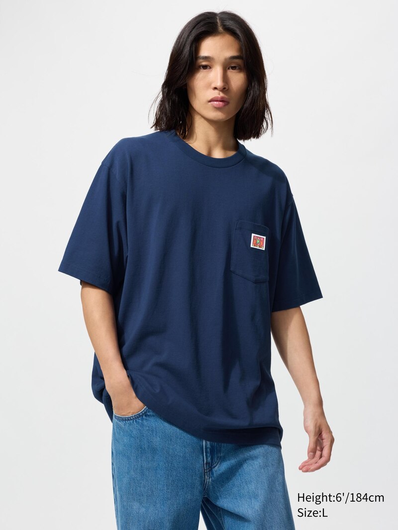 Футболка с графическим принтом ny pop art (keith haring)