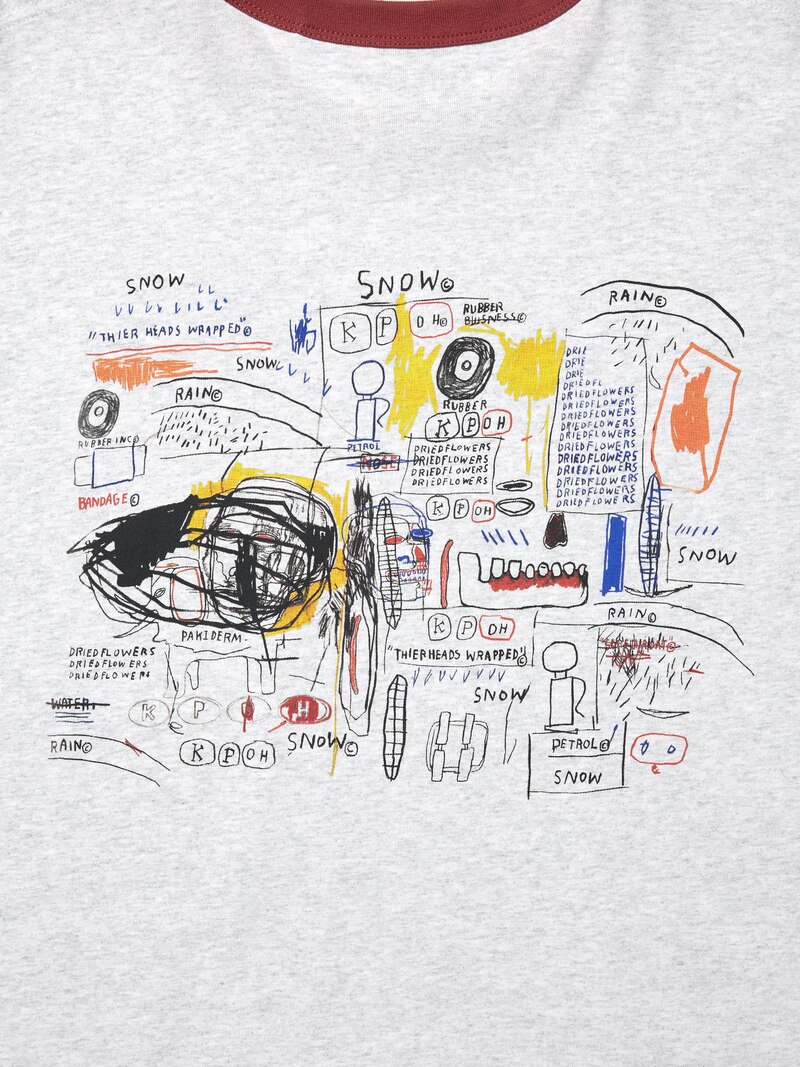 Футболка с графическим принтом ny pop art (jean-michel basquiat)