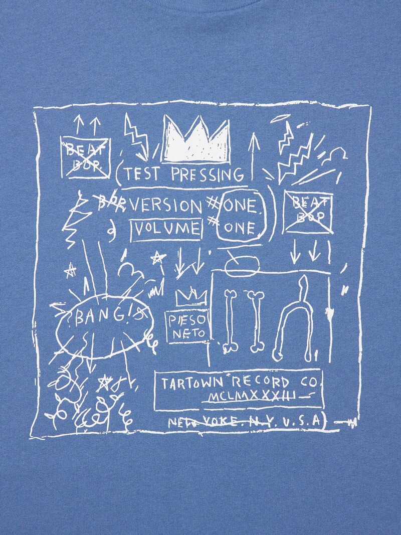 Футболка с графическим принтом ny pop art (jean-michel basquiat)