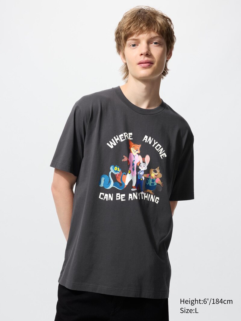 Футболка с графическим принтом zootropolis ut