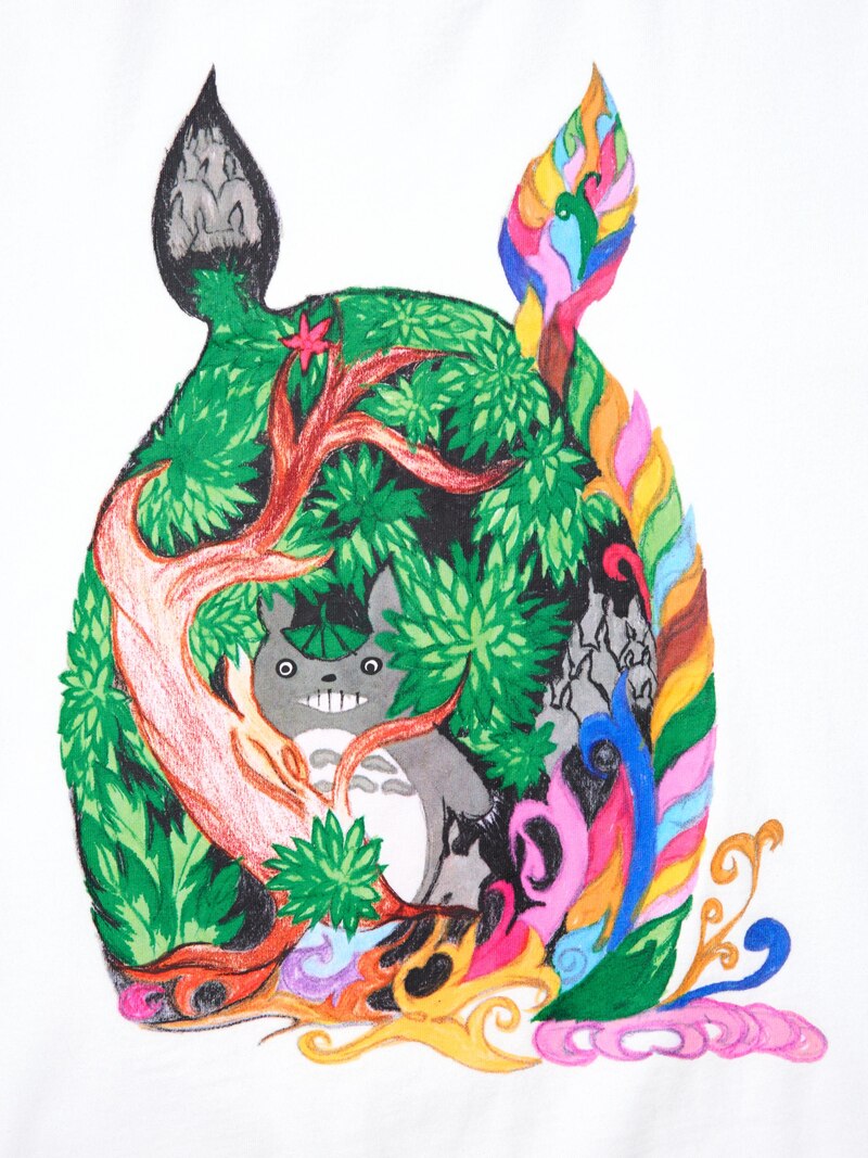 Футболка с графикой studio ghibli ut