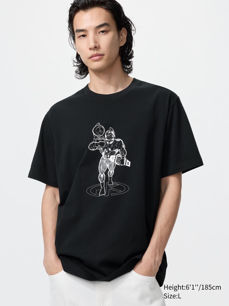 Футболка с графическим принтом manga 100th ut