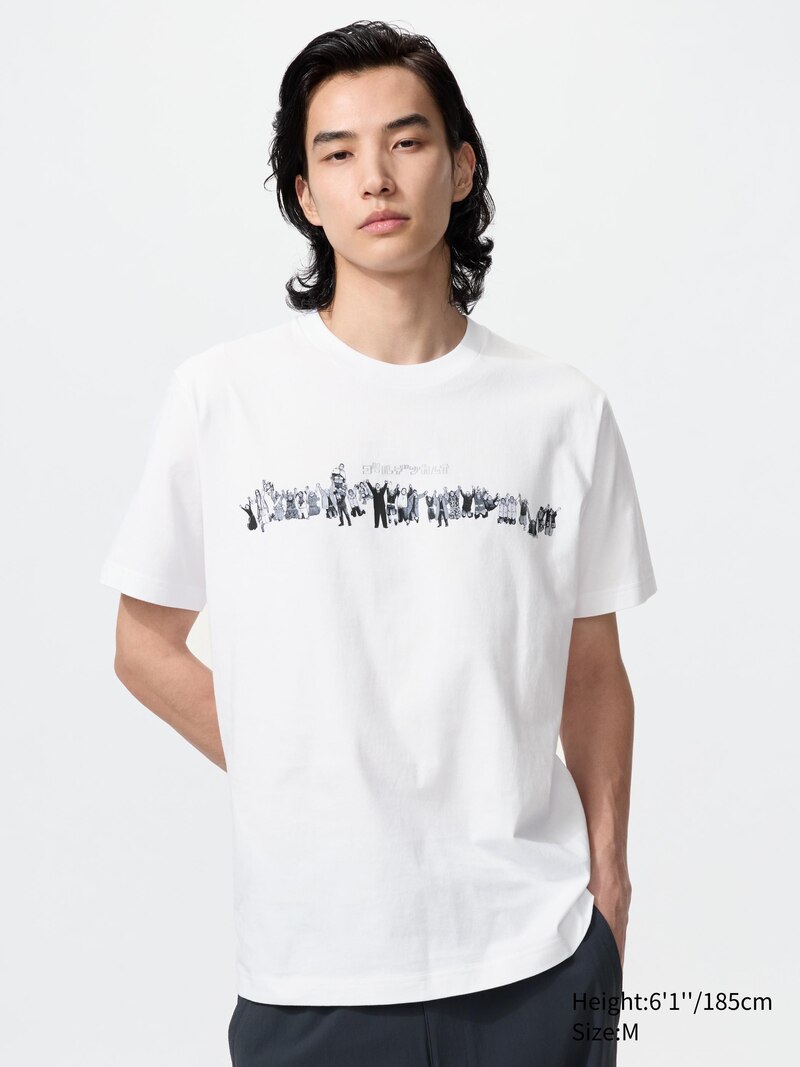 Футболка с графическим принтом manga 100th ut