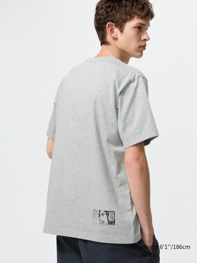 Футболка с графикой manga 100th ut