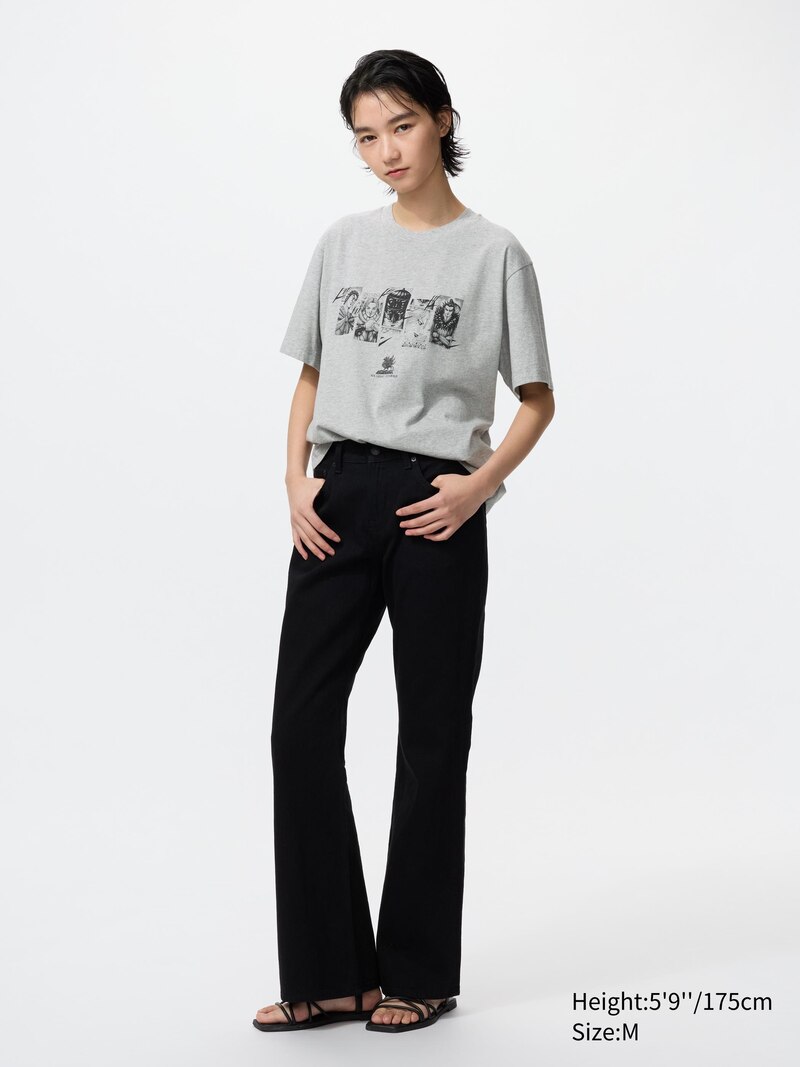 Футболка с графикой manga 100th ut