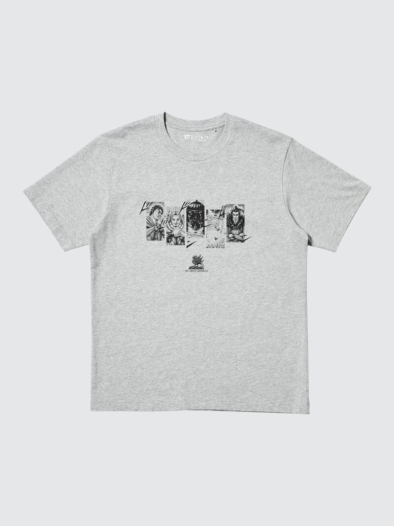 Футболка с графикой manga 100th ut