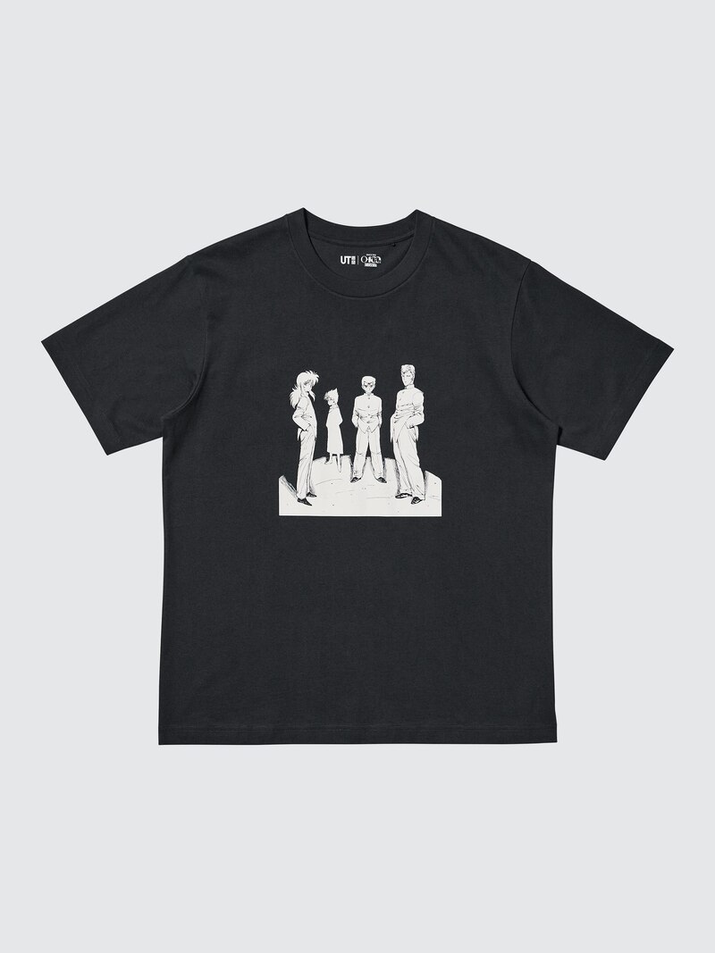 Футболка с графикой manga 100th ut