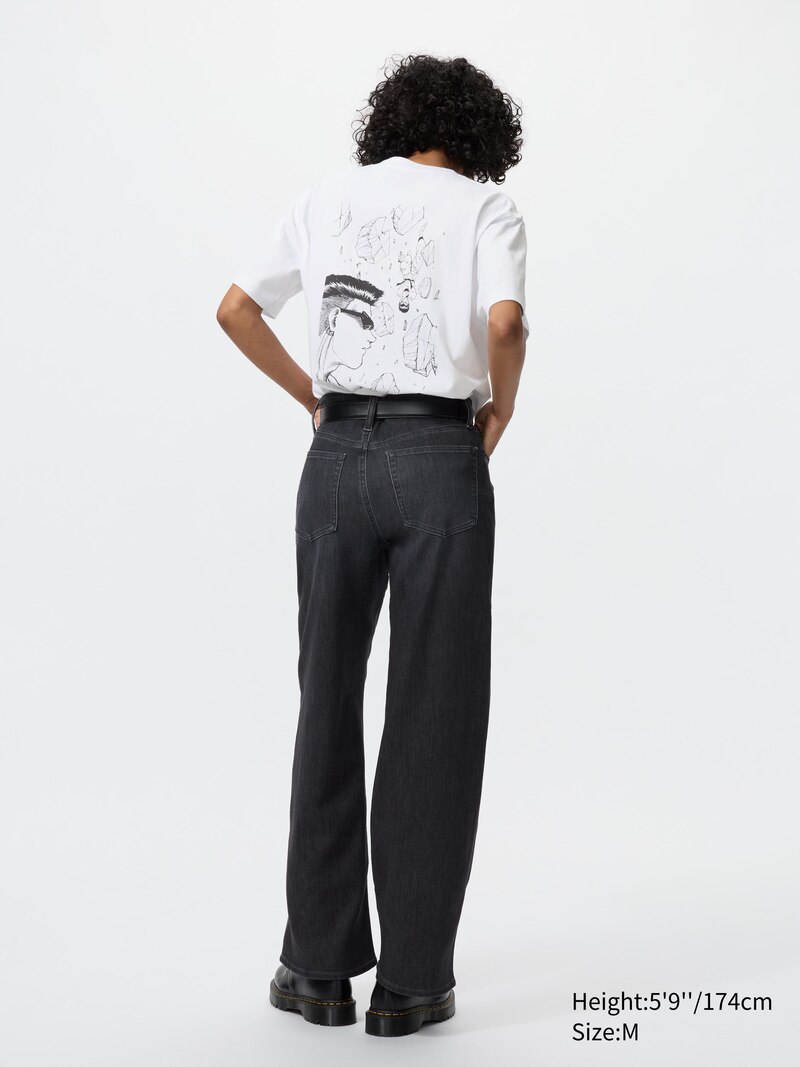 Футболка с графикой manga 100th ut