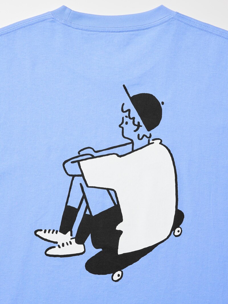 Футболка с графическим принтом yu nagaba