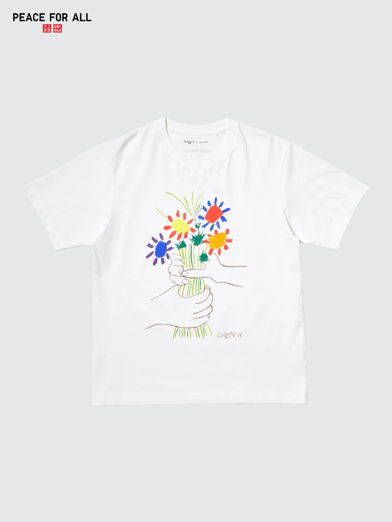 Футболка с графическим принтом peace for all (pablo picasso)