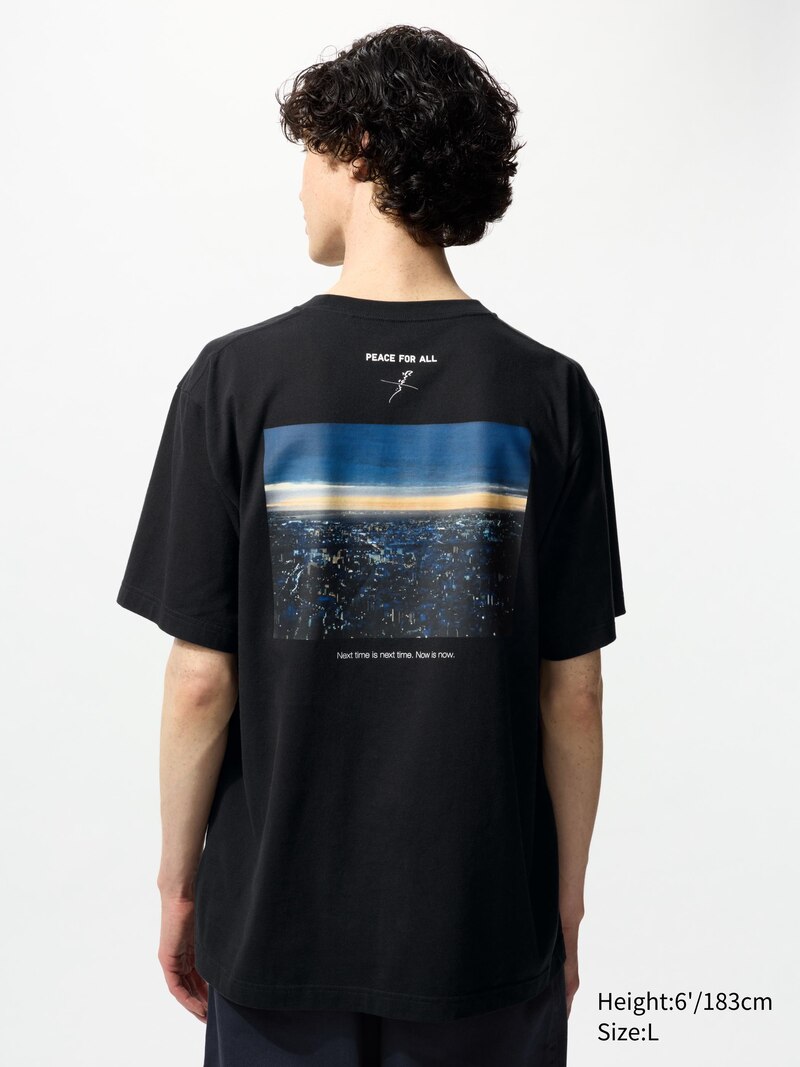 Футболка с графическим принтом peace for all (koji yakusho)