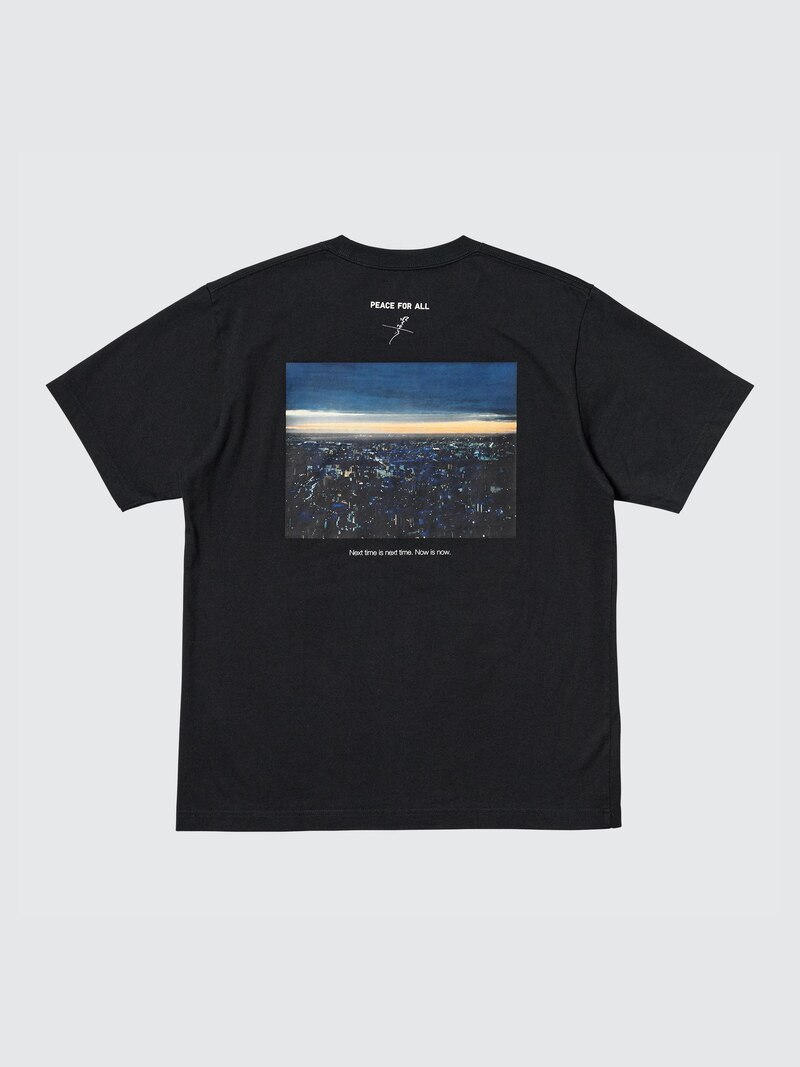 Футболка с графическим принтом peace for all (koji yakusho)