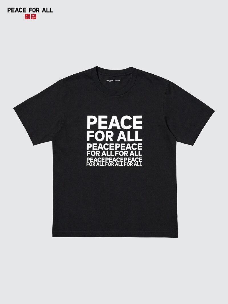Графическая футболка peace for all (kashiwa sato)
