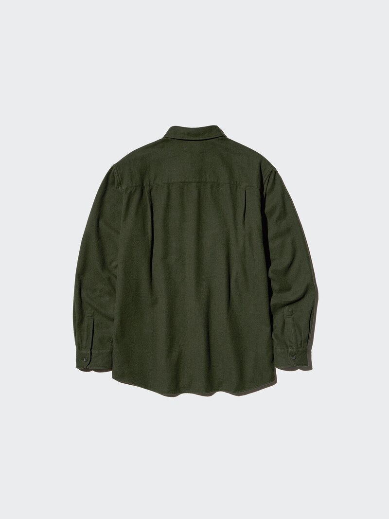 Фланелевая рубашка (с обычным воротником)