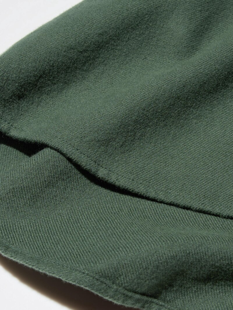 Фланелевая рубашка (с обычным воротником)