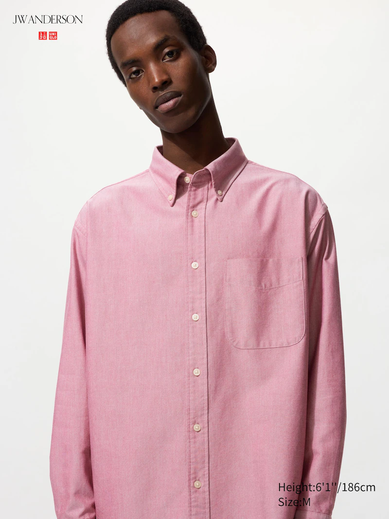 Рубашка oversized oxford