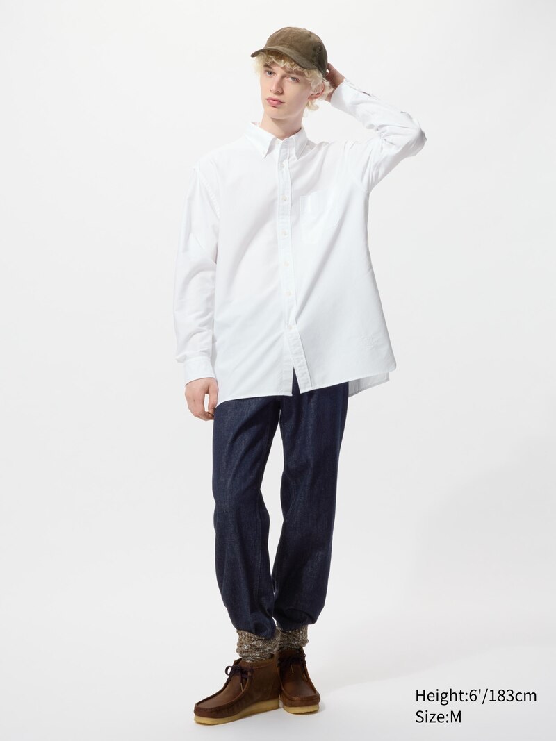 Рубашка oversized oxford