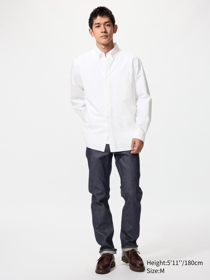 Рубашка regular fit oxford