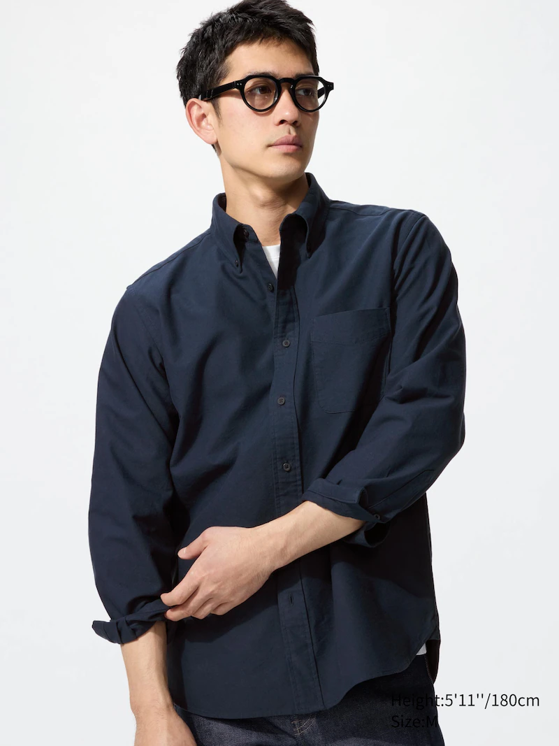 Рубашка oxford с обычной посадкой