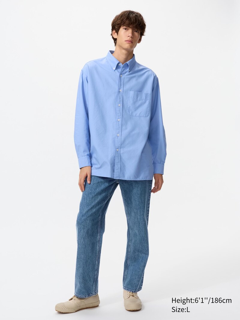 Рубашка oxford oversized