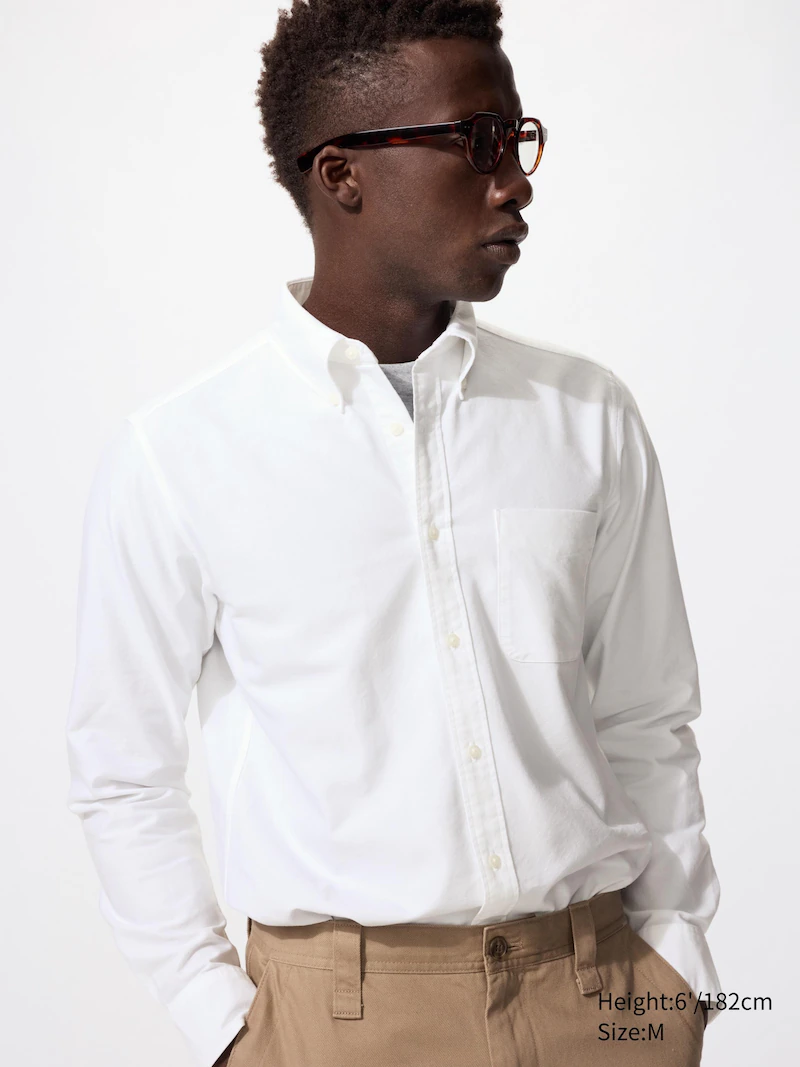 Рубашка oxford slim fit