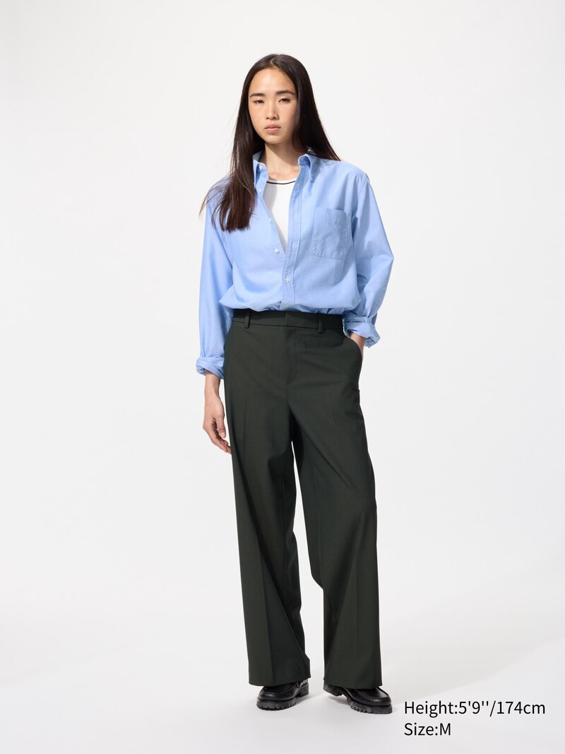 Рубашка oxford slim fit