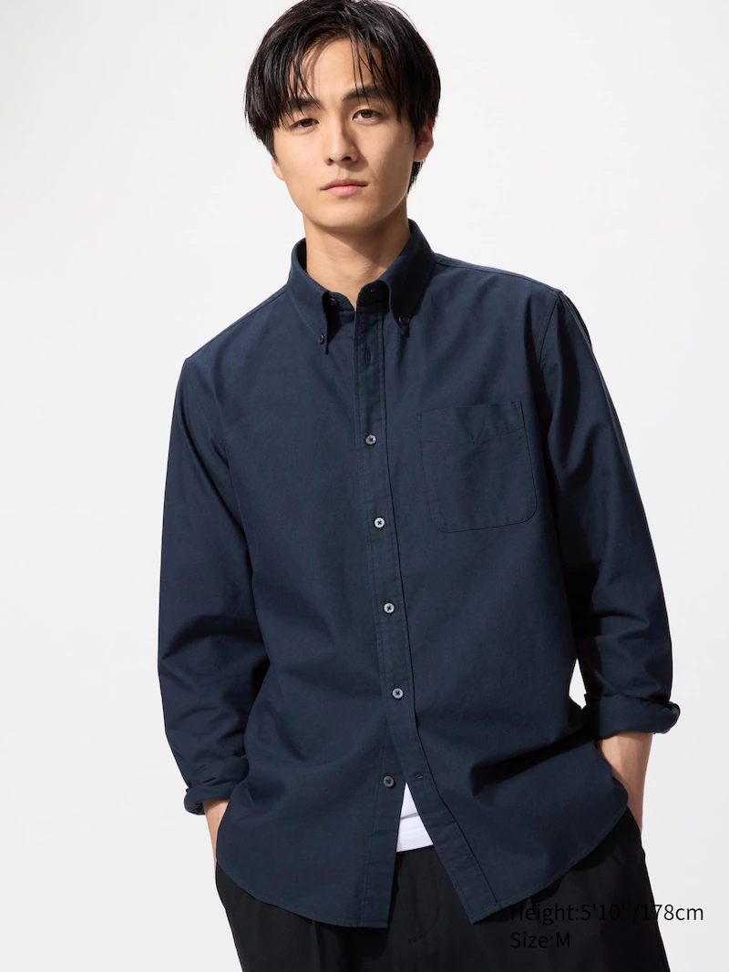 Рубашка oxford slim fit