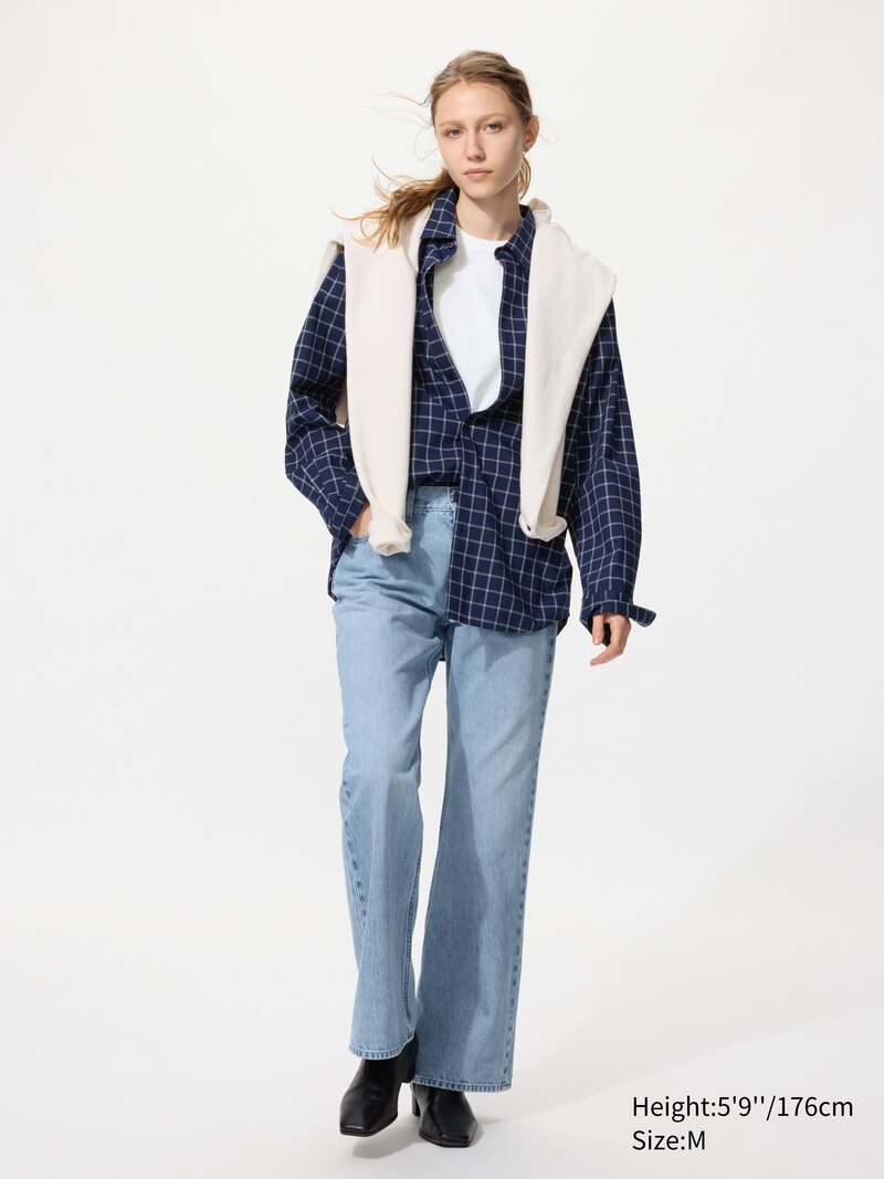 Рубашка с регулярной посадкой и классическим воротником в клетку