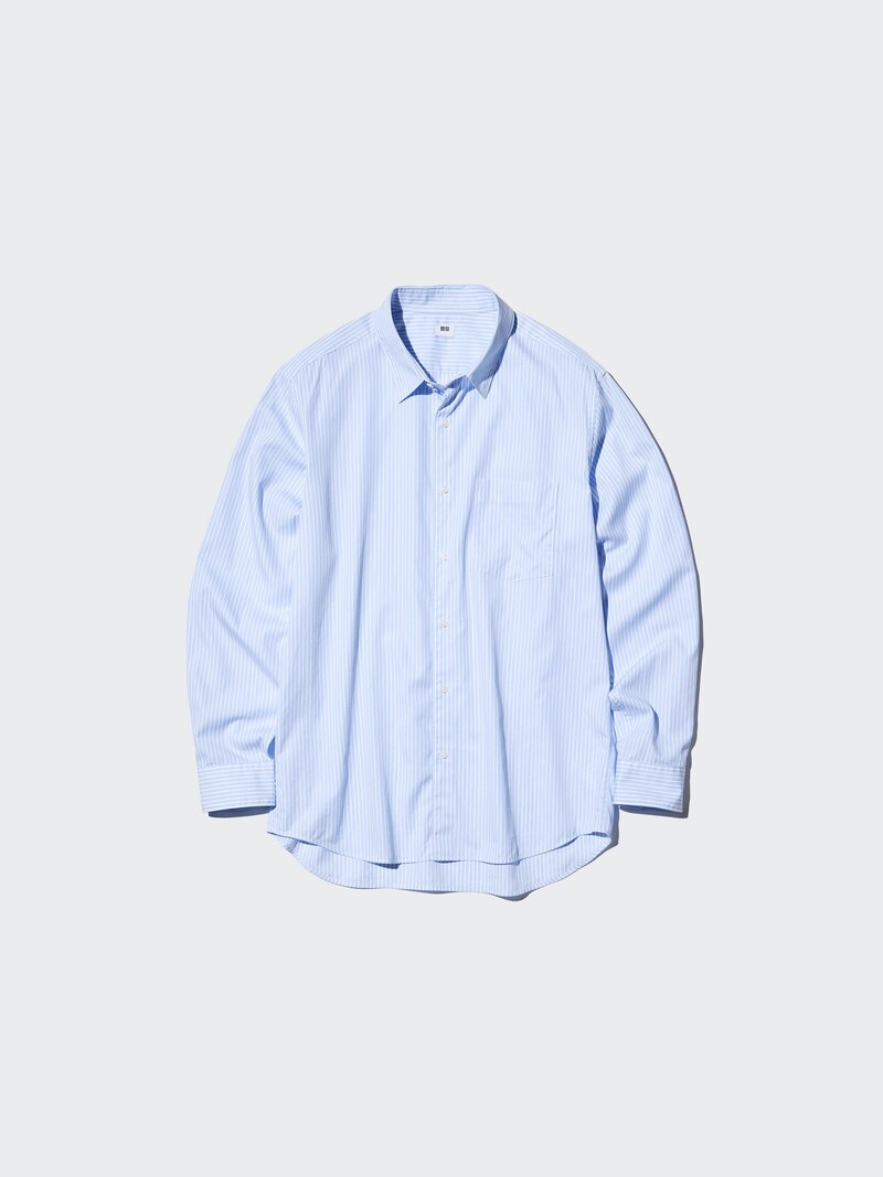 Рубашка из бордовой ткани с регулярным кроем (обычный воротник, полоска)