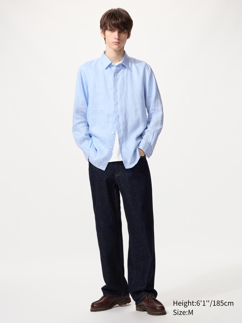 Рубашка из 100% премиального льна