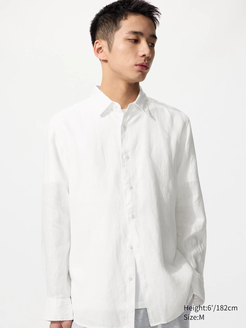 Рубашка из 100% премиального льна