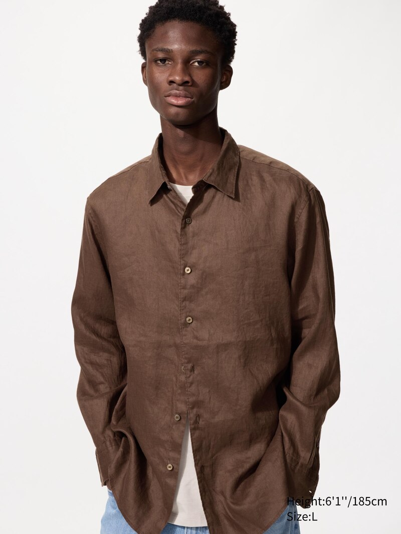 Рубашка из 100% премиального льна