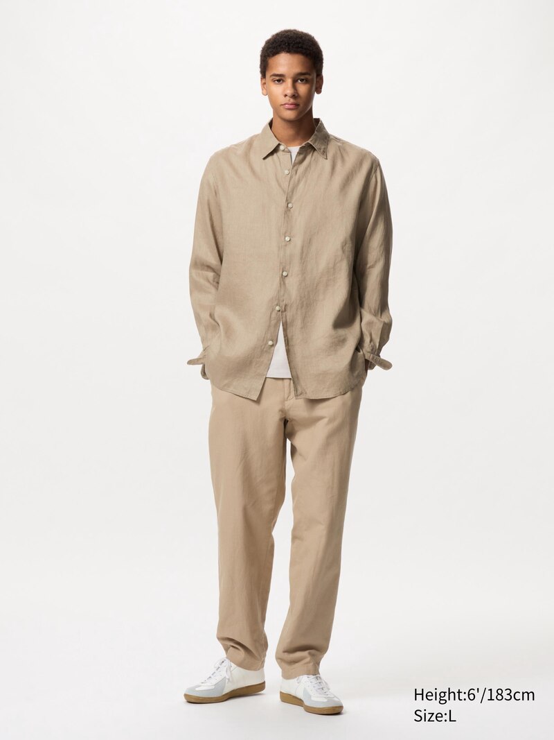 Рубашка из 100% премиального льна