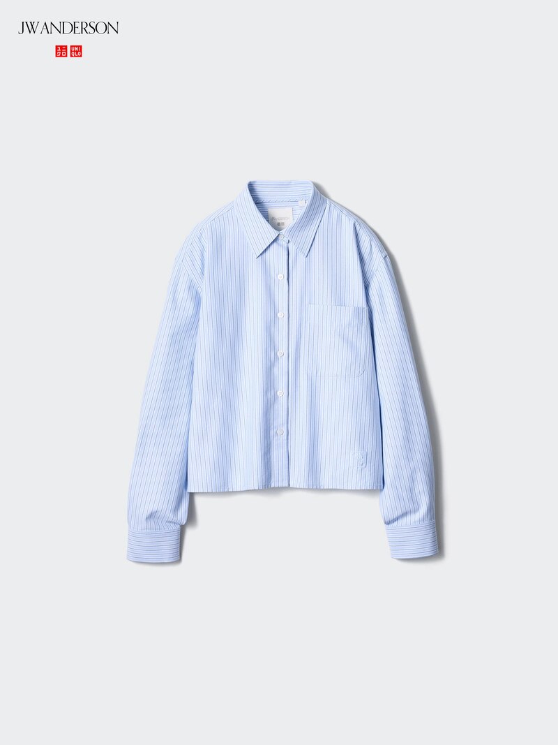 Рубашка oxford boxy (в полоску)