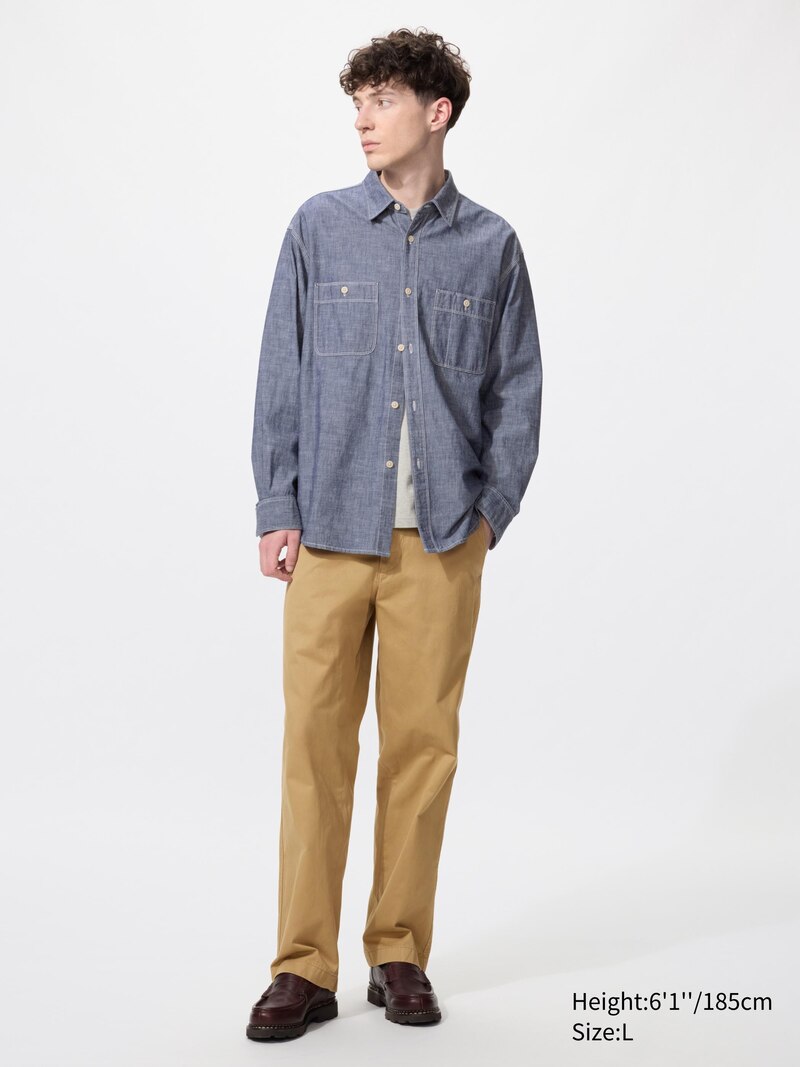 Рубашка chambray overshirt