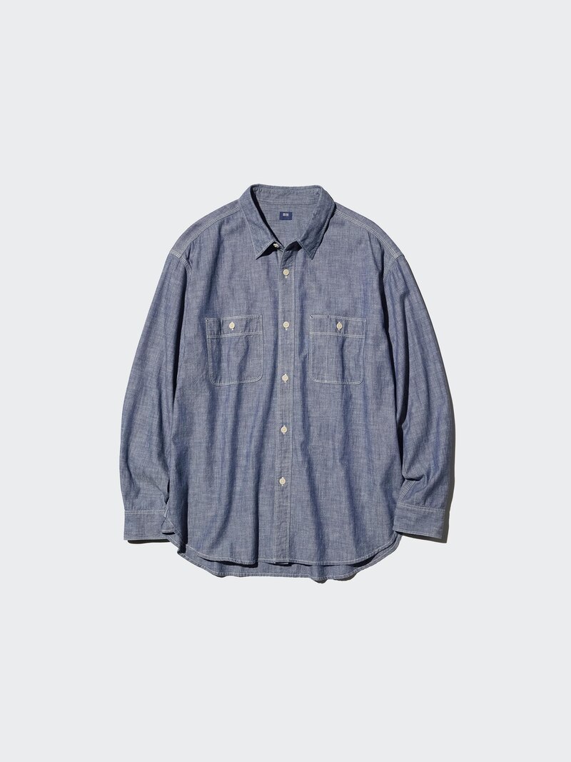 Рубашка chambray overshirt