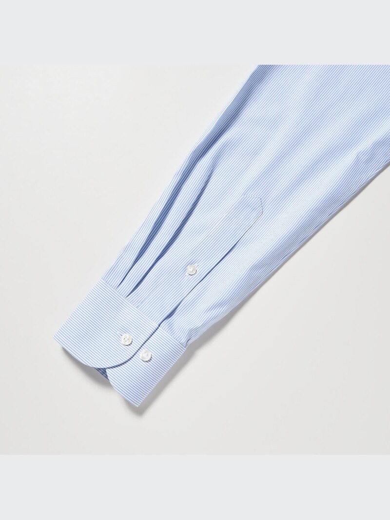 Рубашка super non-iron regular fit (классический воротник, полосатая)