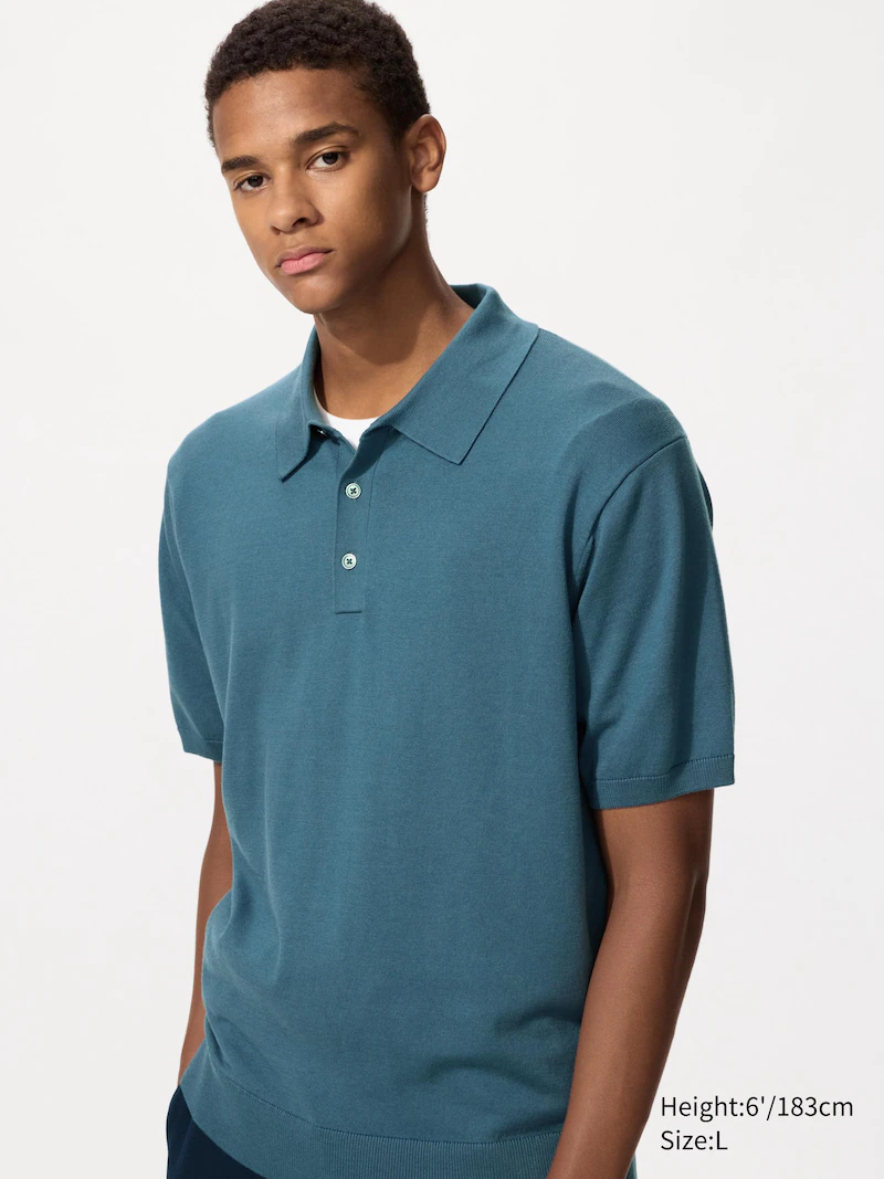 Поло-джемпер из стираемого трикотажа (короткий рукав)