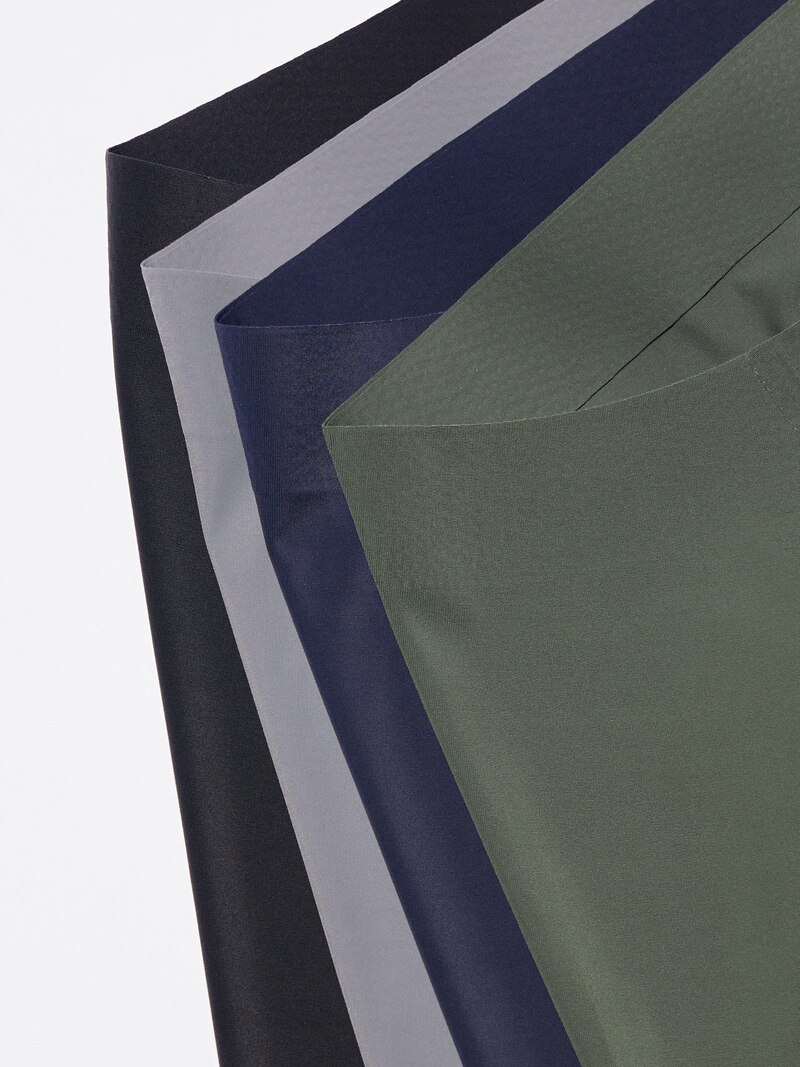 Мужские трусы-боксеры airism (ultra seamless) (цвет тёмно-зелёный)